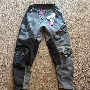 NWT oneal dirt bike pant Womens size 3/4